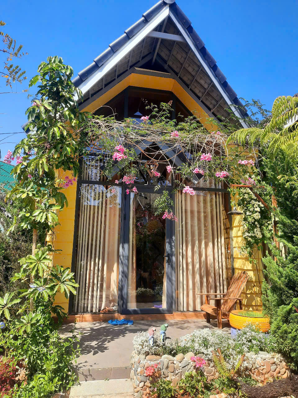  CHO THUÊ HOMESTAY 5 CĂN BUNGALOW FULL NỘI THẤT ĐƯỜNG Ô TÔ TRẠNG TRÌNH 