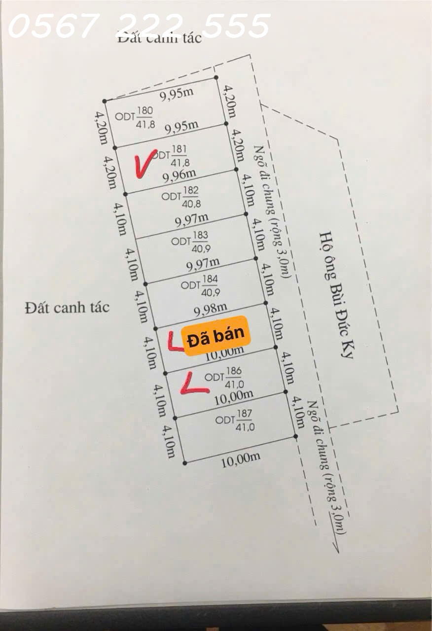  CHỈ CÒN 2 LÔ TUYẾN 2 THƯỢNG ĐỨC, MINH ĐỨC – ĐỒ SƠN GIÁ SIÊU MỀM 8xx TRIỆU – ZALO 0567 222 555 