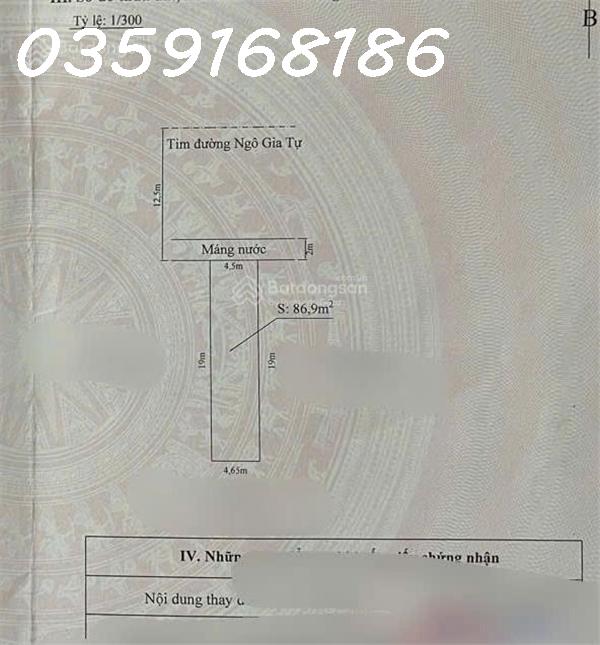  đường NGÔ GIA TỰ DTSD 110M- 4,5M + 5M LƯU chưa - giá chỉ 9.6 Tỷ THỎA THUẬN có thêm - BÌA CỰC VUÔNG 