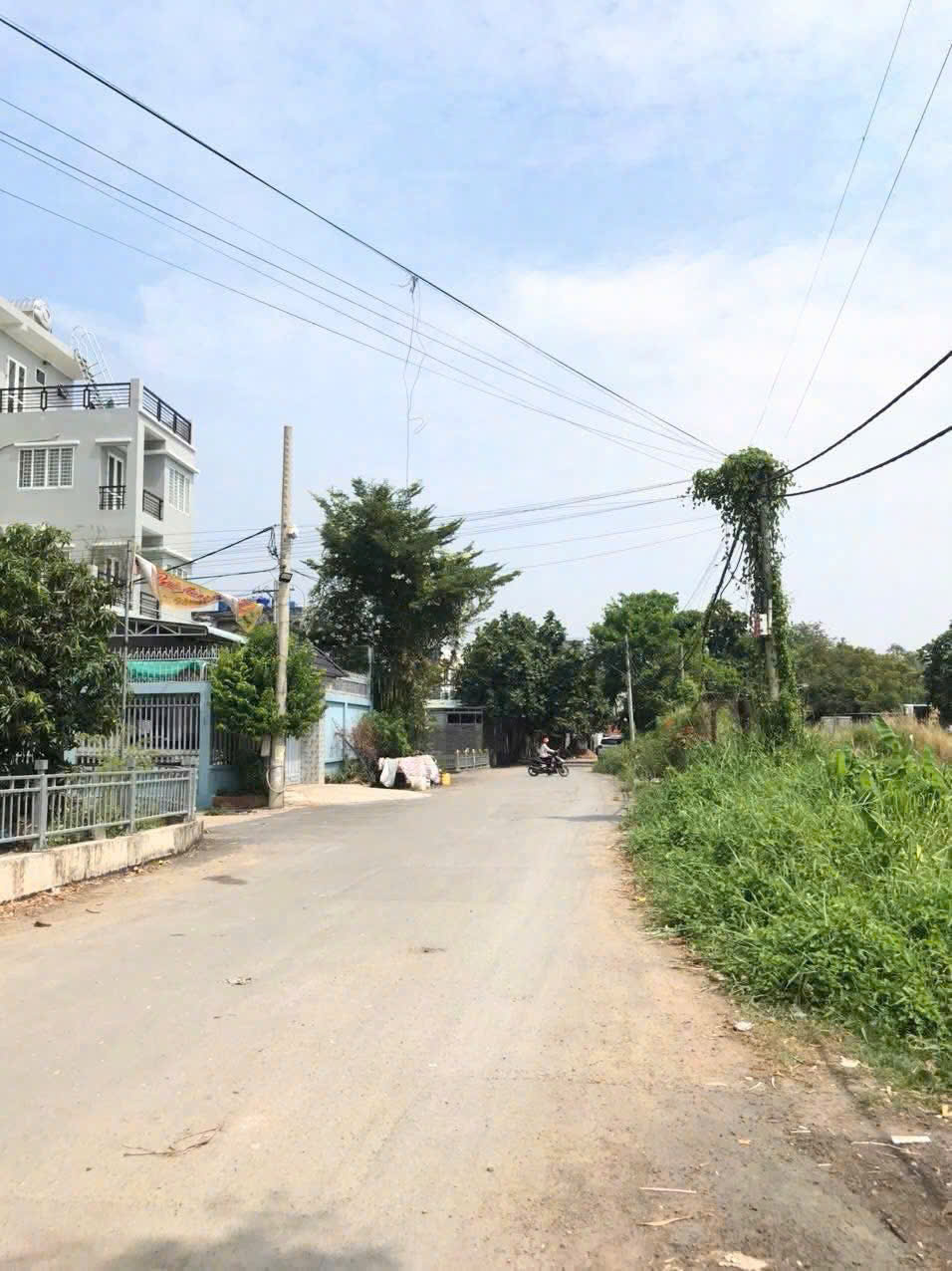  ĐẤT 2MT SÔNG SG 1.800M2 NHỊ BÌNH, HÓC MÔN, GIÁ RẺ (GẦN PHÀ AN SƠN) 