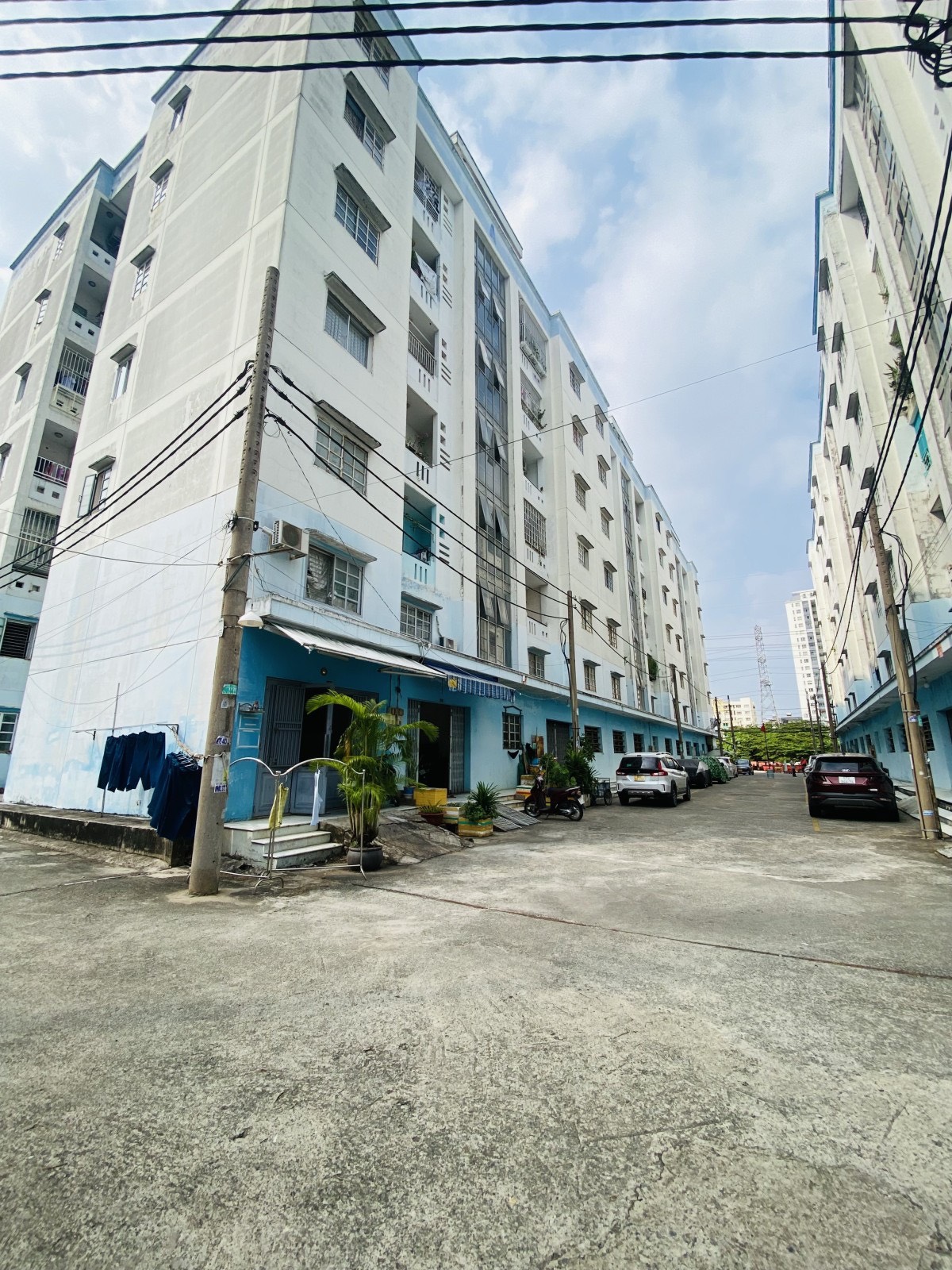  CHUNG CƯ D2 HAI THÀNH  QUẬN 8 CĂN GÓC 76M² SHR GIÁ  1.75 TỶ 