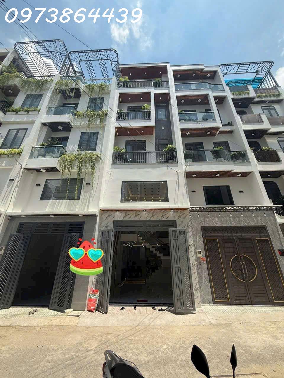  ???? SIÊU PHẨM 5 TẦNG BTCT THIẾT KẾ SANG TRỌNG HIỆN ĐẠI - 53M2 (4.1 x 13) - TẶNG FULL NỘI THẤT CAO CẤP - GẦN NGÃ BA ĐÔNG QUAN - KHU PHÂN LÔ ĐỒNG BỘ AN NINH YÊN TĨNH - HIỆP THÀNH - Q12 - ????❤️CHỈ 6.35 tỷ. 