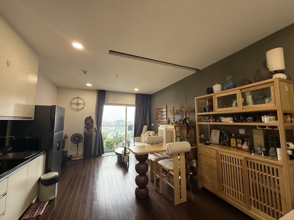  (Tin thật 100%) Căn hộ 45,5m2 x 1PN tại Lancaster Núi Trúc - Ban công Đông Bắc - Nội thất cao cấp 