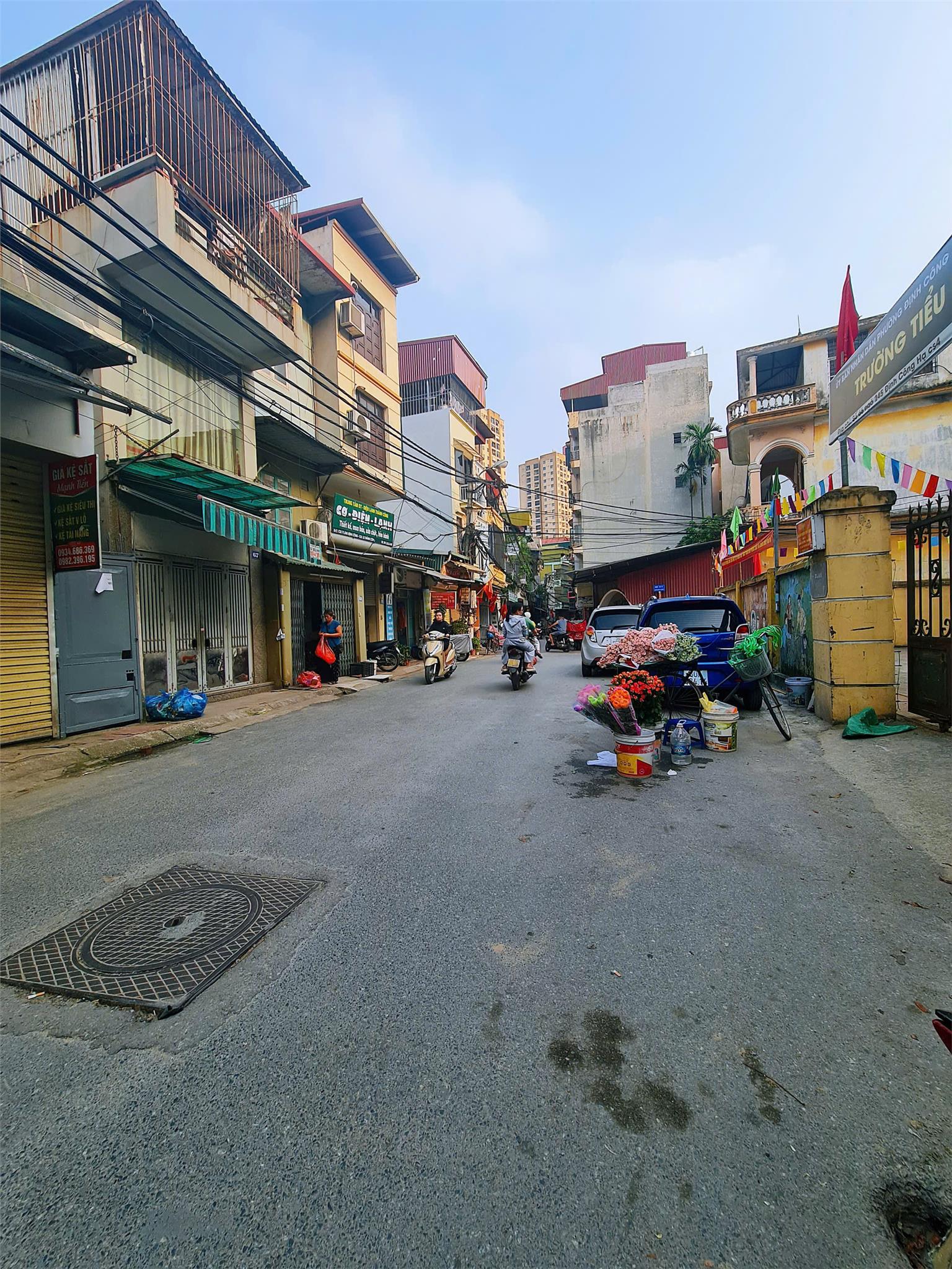  NHỈNH 8 TỶ SỞ HỮU MỚI XÂY THANG MÁY Ô TÔ GẦN PHƯỜNG ĐỊNH CÔNG, 32M2 X 6 TẦNG 