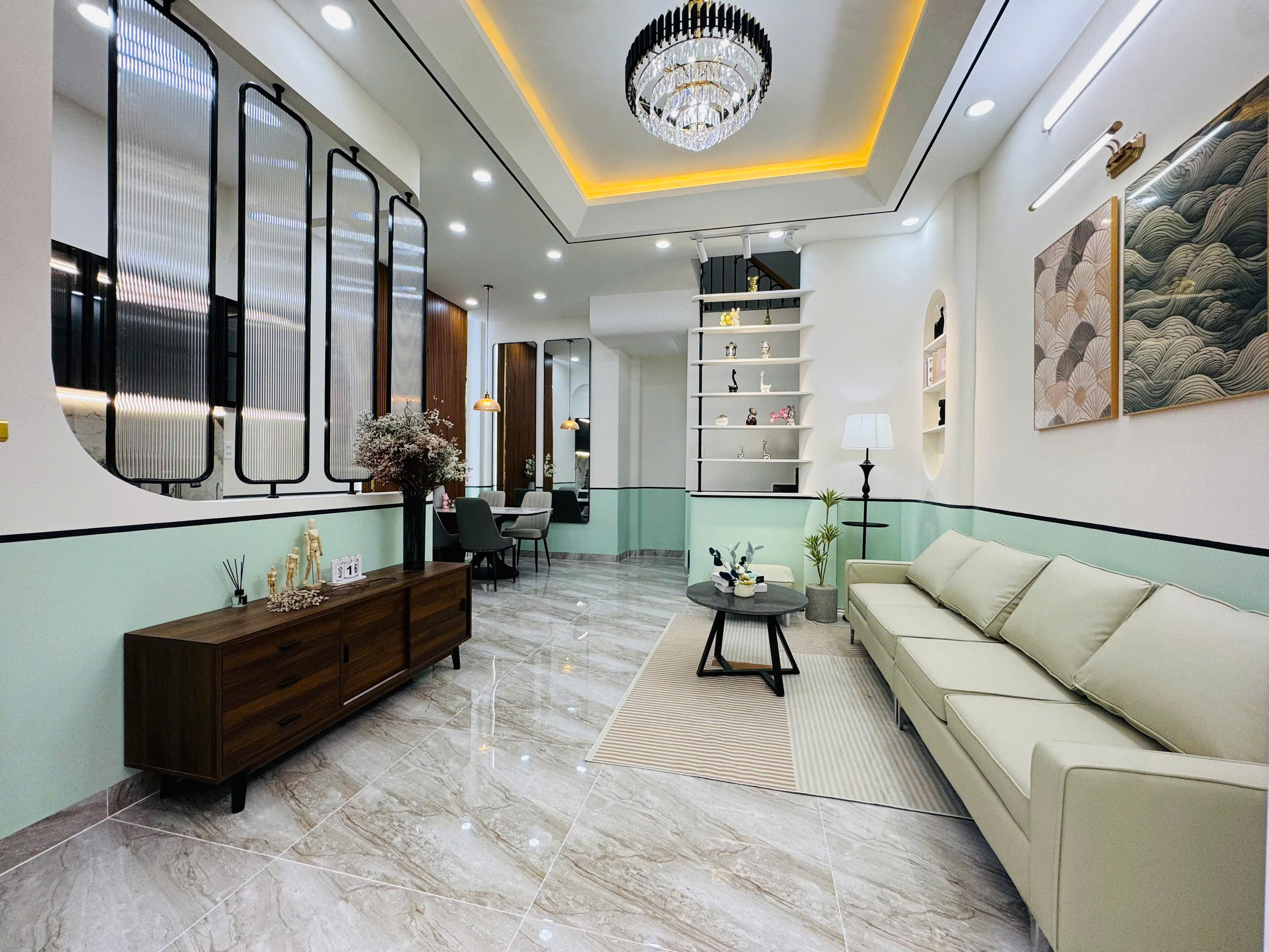  6.4 tỷ Nhà hẻm thông 181 Âu Dương Lân P.Chánh Hưng P3Q8 