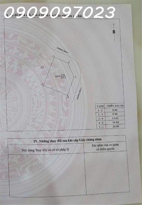  Chính chủ bán lô góc đẹp nhất TK20. Bình Minh . tp Lào Cai 