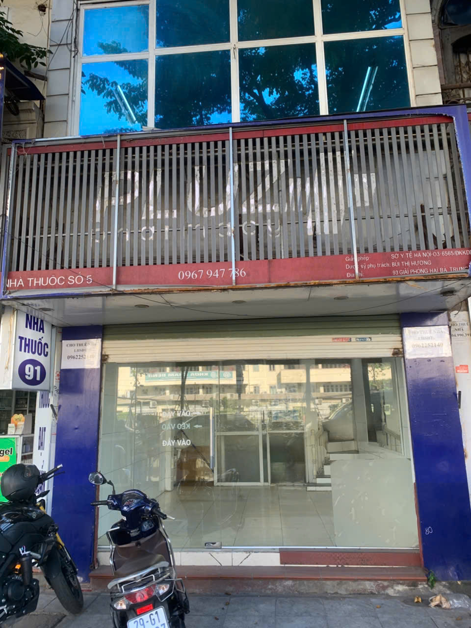  CHO THUÊ NHÀ 5 TẦNG  MẶT PHỐ 93 GIẢI PHÓNG, PHƯỜNG ĐỒNG TÂM, QUẬN HAI BÀ TRƯNG, HÀ NỘI GIÁ CHỈ 20 TRIỆU 