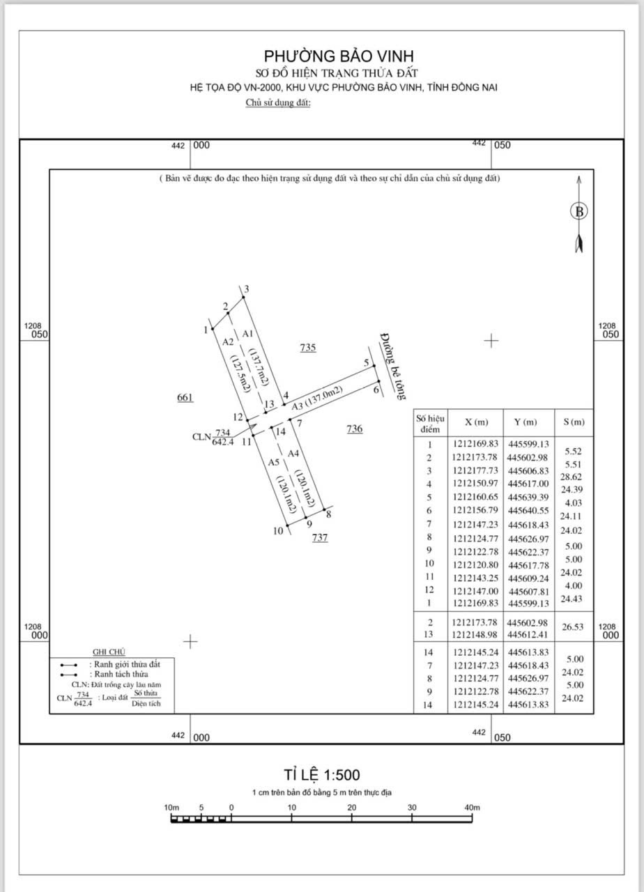  ĐẤT ĐẸP - GIÁ TỐT - Bán Lô Đất Tiềm Năng Tại Phường Bảo Vinh, Đồng Nai 