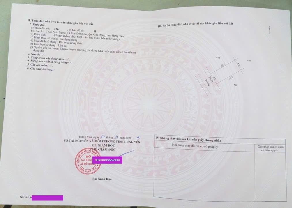  LÔ ĐẤT ĐẸP – GIÁ TỐT  – CHÍNH CHỦ CẦN BÁN Tại Mai Động, Kim Động, Hưng Yên 