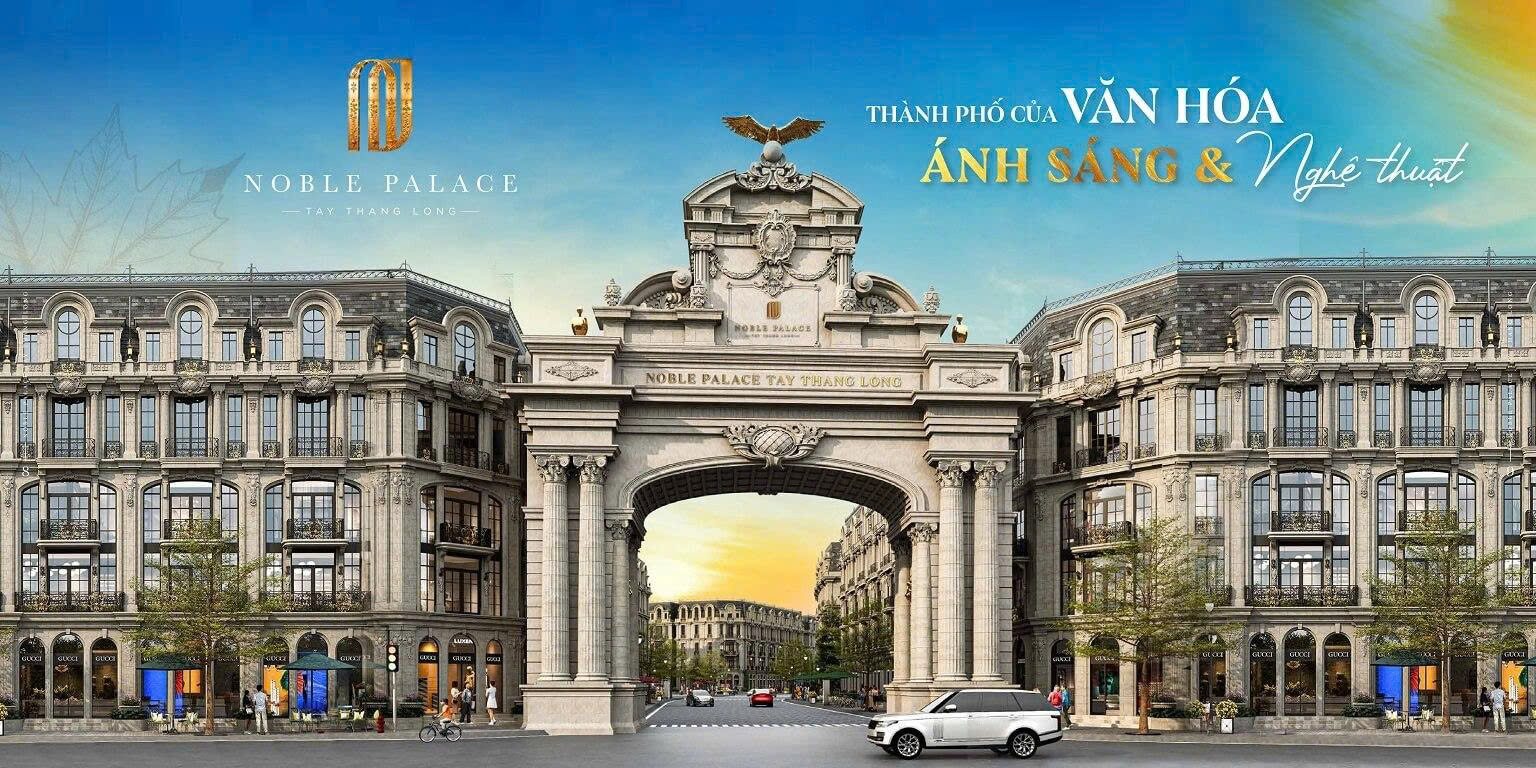  Chỉ cần có 3,5 tỷ là mua được liền kề kiến Noble Palace, Tây Thăng Long: 0931982626 