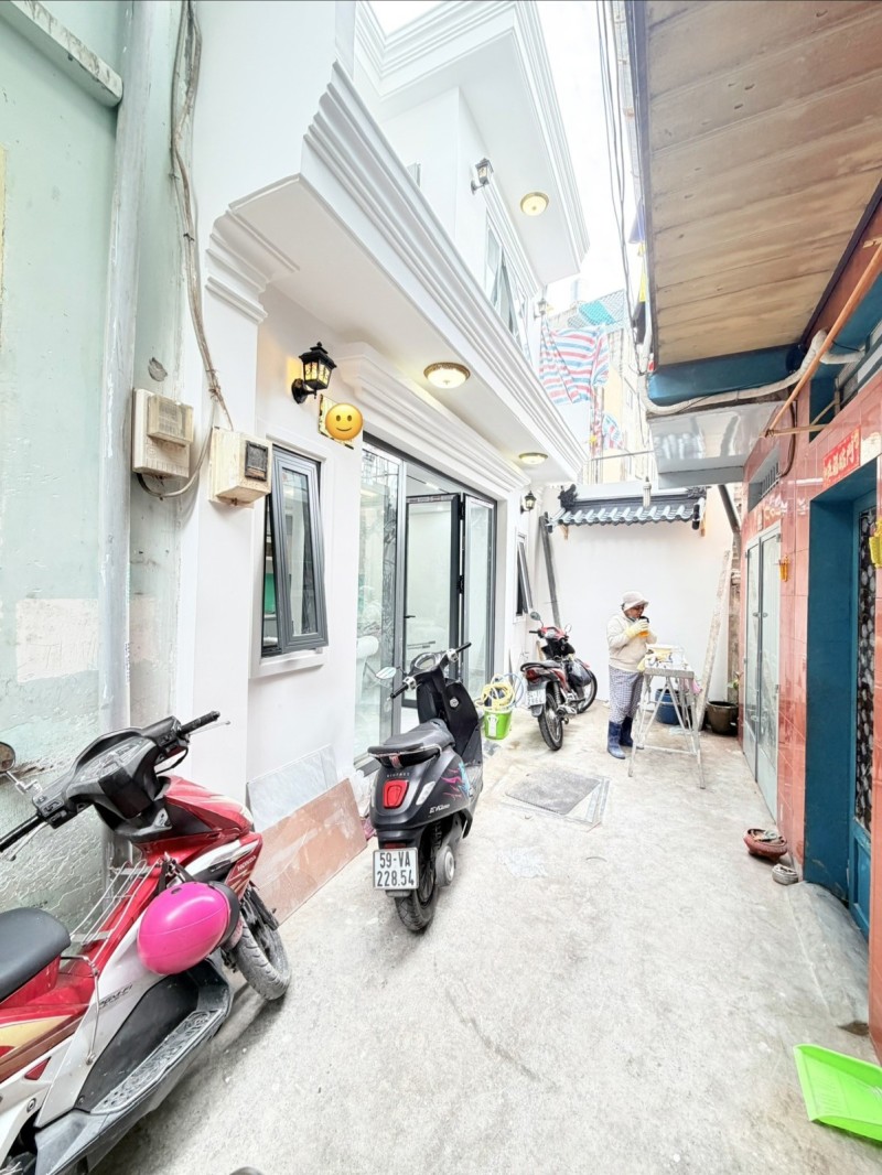  Biệt Thự Mini Âu Cơ TBình Chỉ 4.748 Tỷ– 2Tầng Đúc Đẹp – Full Nội Thất Cao Cấp 