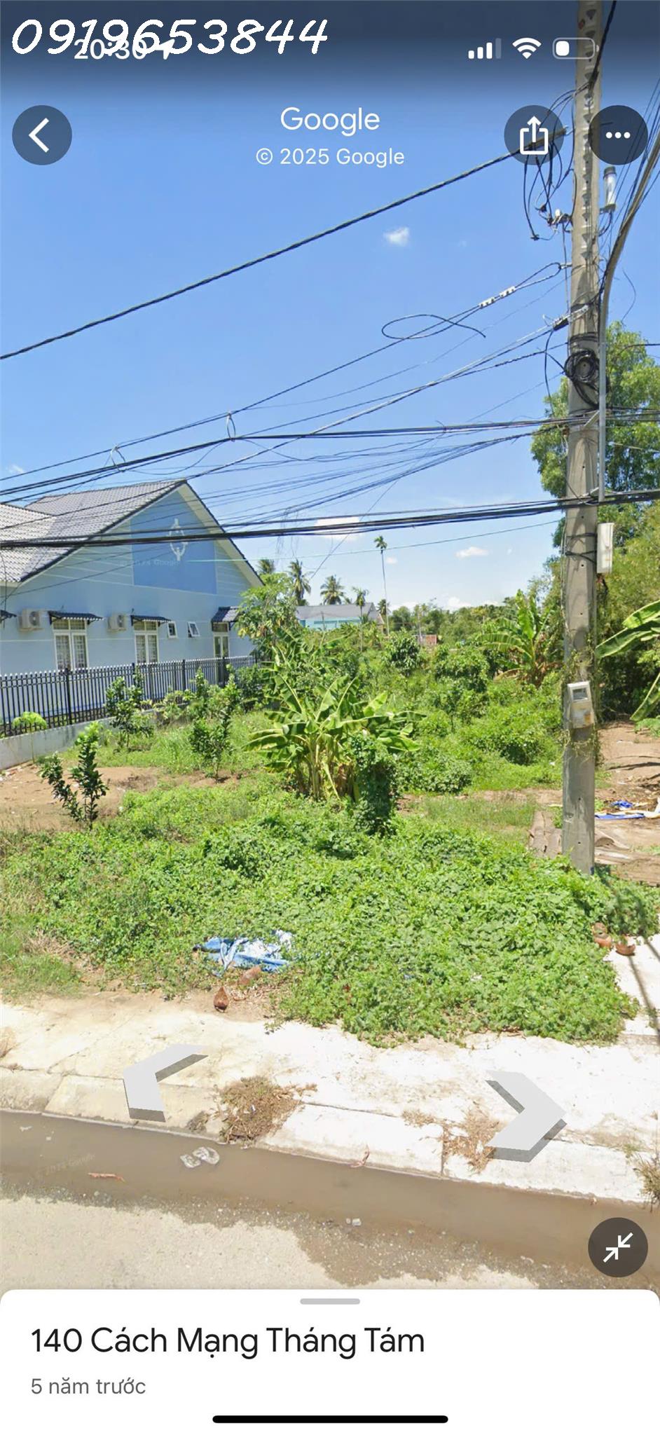  Bán đất đẹp xuất sắc tại Cách Mạng Tháng Tám, Châu Thành, Bến Tre, 4,7 tỷ, 550 m2 