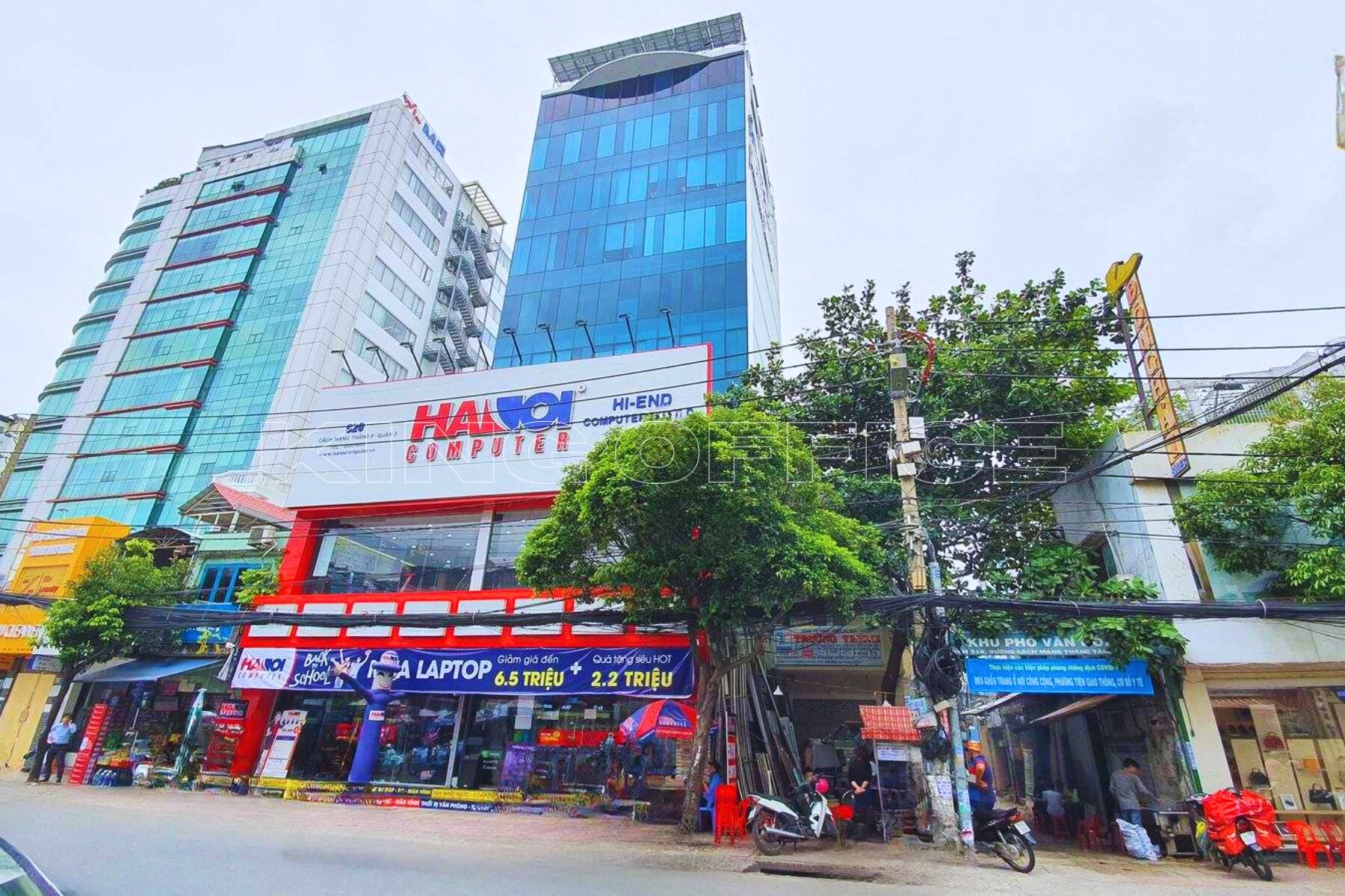  Cho thuê Toà Nhà 2MT 520 Cách Mạng Tháng 8, P 11, Quận 3 