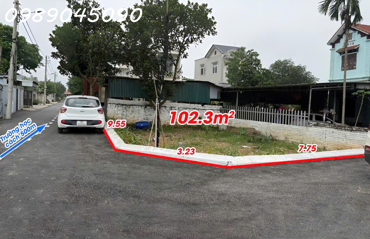  Siêu phẩm lô góc 2 mặt tiền xã Cổ Đông, Sơn Tây, DT 100m2 full thổ cư, giá nhỉnh 2 tỷ 