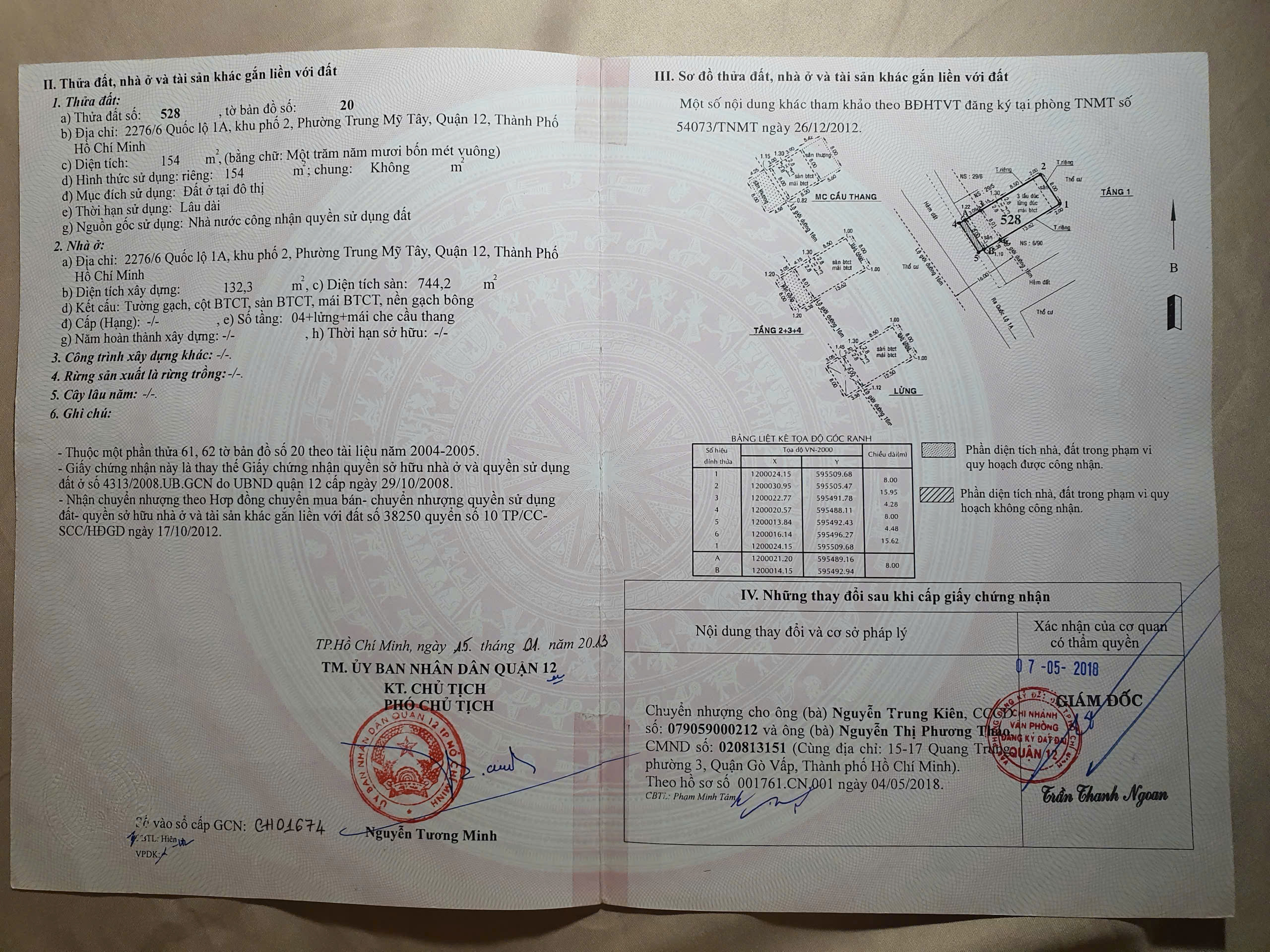  BÁN CHDV 30P CÓ THANG MÁY (8x20) MẶT TIỀN TÔ KÝ, TRUNG MỸ TÂY, Q.12 