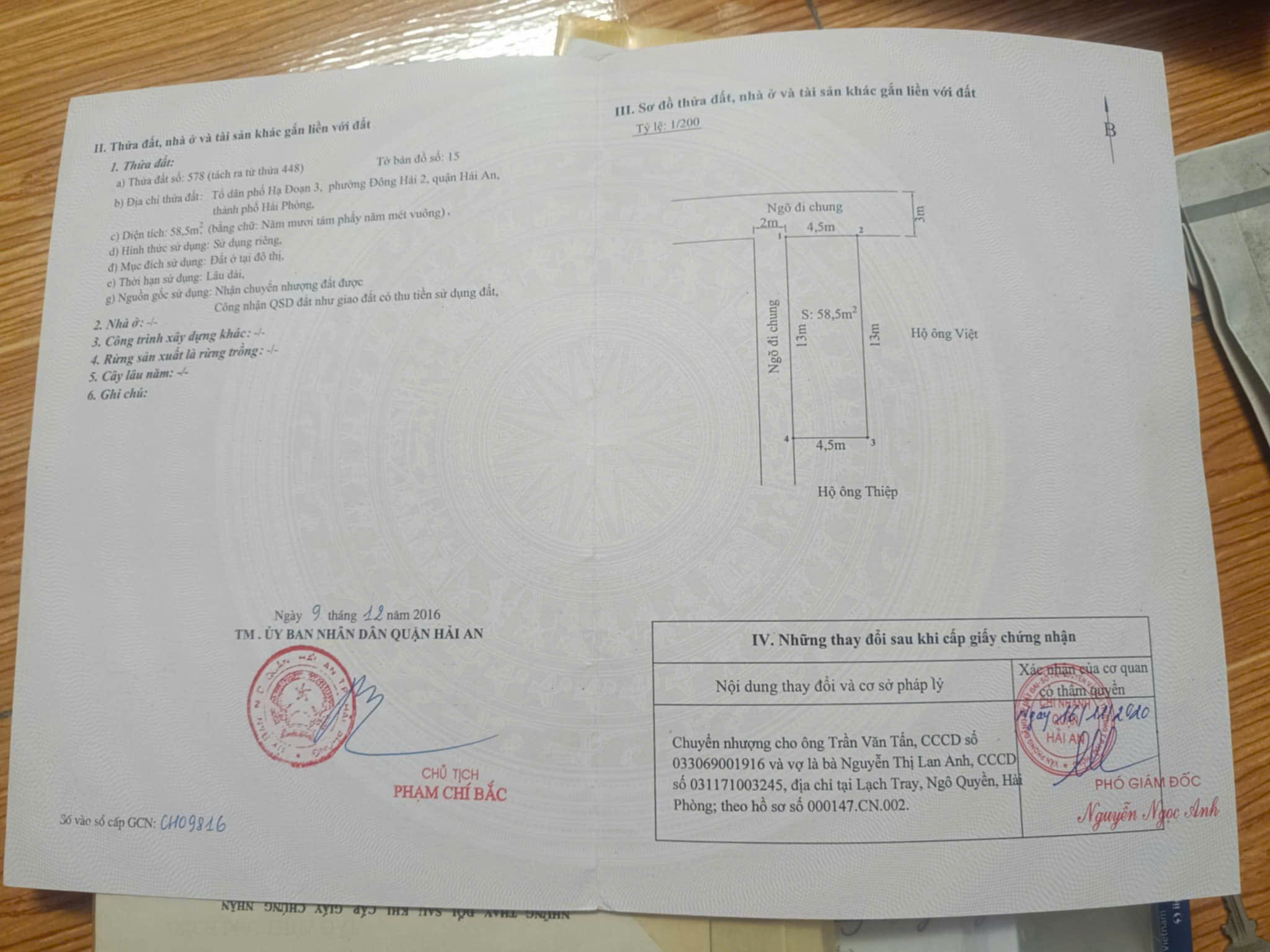  Bán Đất Lô Góc Mặt Ngõ 39 Đường Đông Hải, Quận Hải An, Hải Phòng 