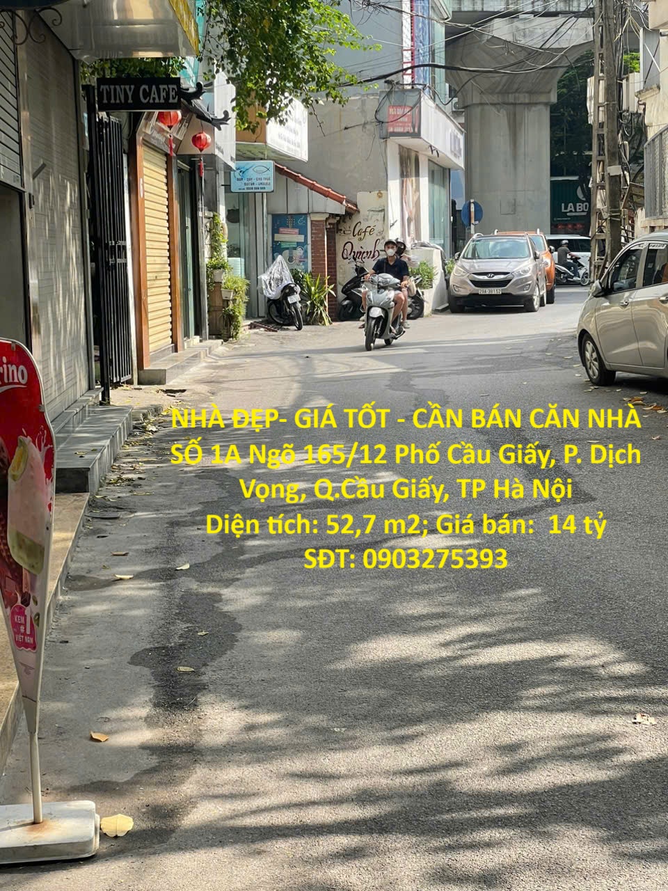  NHÀ ĐẸP- GIÁ TỐT - CẦN BÁN CĂN NHÀ SỐ 1A Ngõ 165/12 Phố Cầu Giấy, P. Dịch Vọng, Q.Cầu Giấy, TP Hà Nội 