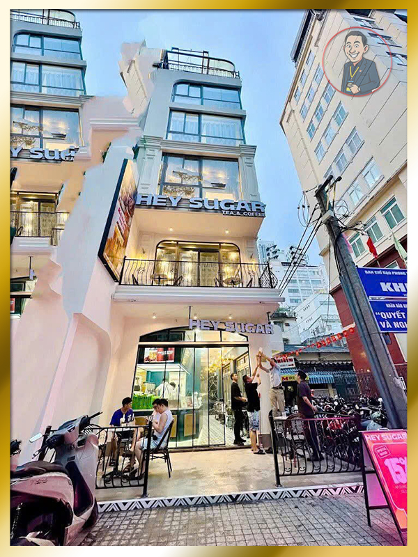  Cho thuê nhà GÓC 2 MẶT TIỀN Trần Cao Vân, Quận 3 - NGAY HỒ CON RÙA 