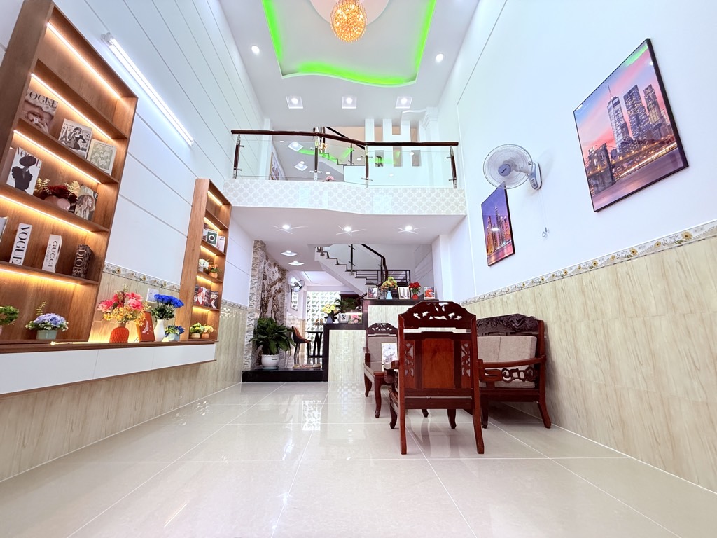  Bán Nhà HXH Lê Văn Thọ, 60m2, 3 tầng mới 3PN, 5.95 tỷ TL 0964364745 