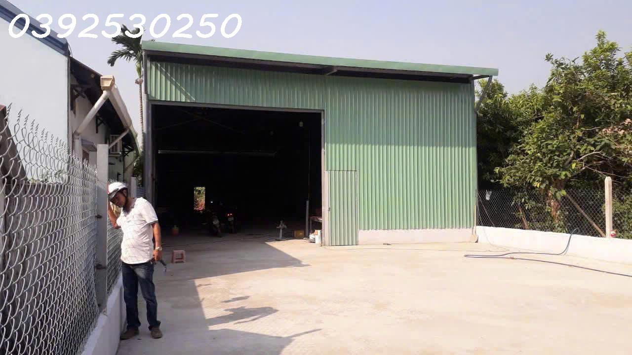  CHO THUÊ KHO XƯỞNG An Phú Đông Q12, DT 300m2, giá 30tr/tháng 