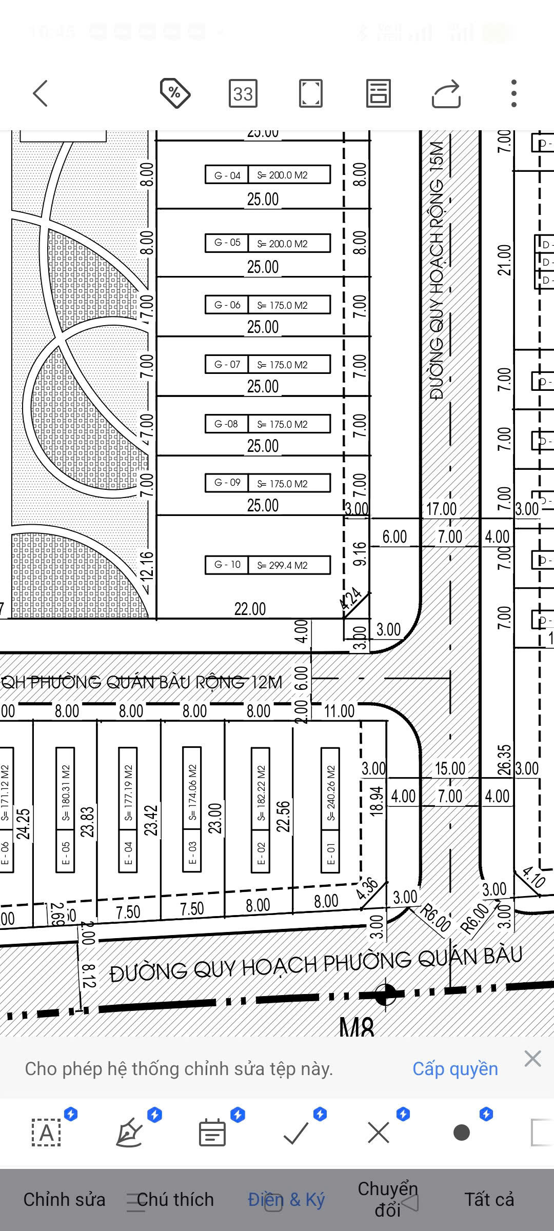 Bán lô đất 175m2 dự án Gold 10 đường Nguyễn Cảnh Hoan, Quán Bàu, TP Vinh 