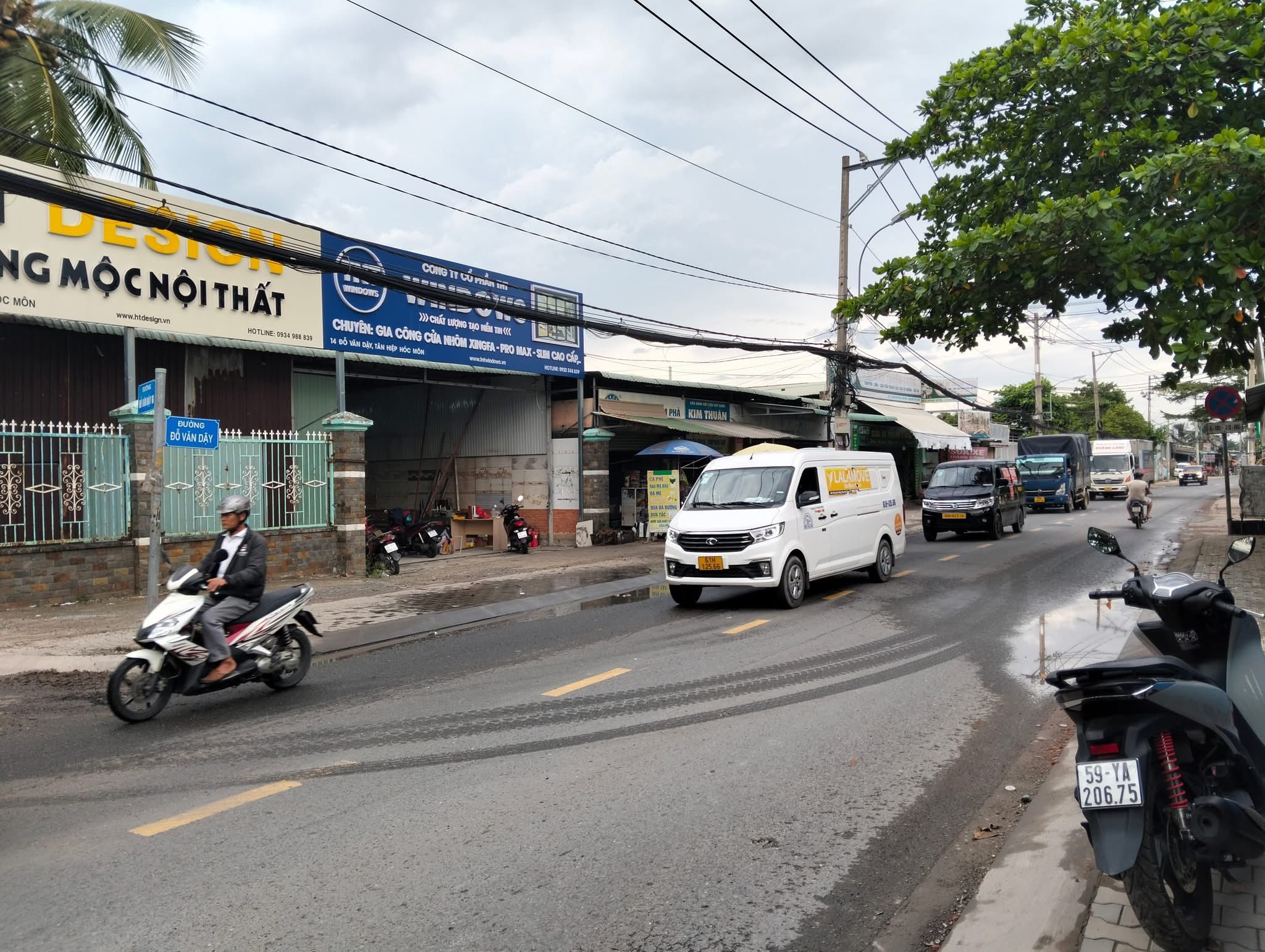  BÁN NHÀ  2 MẶT TIỀN ĐỔ VĂN DẬY TÂN HIỆP HÓC MÔN 30X70M 