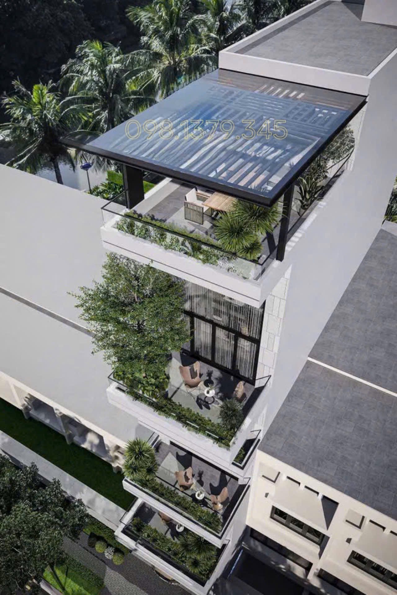  HOA HẬU DUPLEX MẶT PHỐ BÁT KHỐI 120M2 8T, SÂN VƯỜN TRƯỚC SAU, KINH DOANH - 3X TỶ 