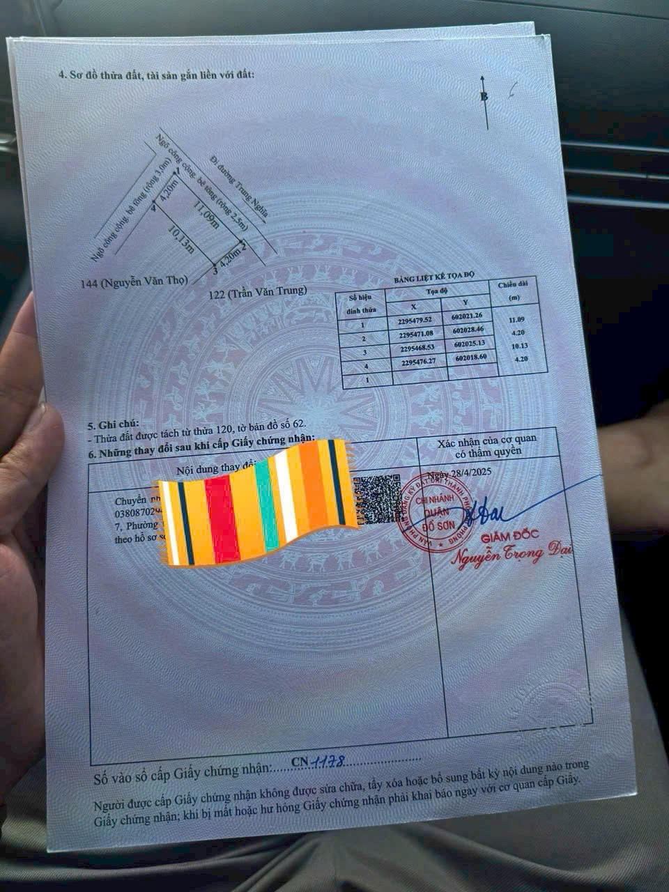  Lô góc tuyến 2 Trung Nghĩa – Giá hiếm chỉ hơn 7xx triệu – ZALO 0567 222 555 