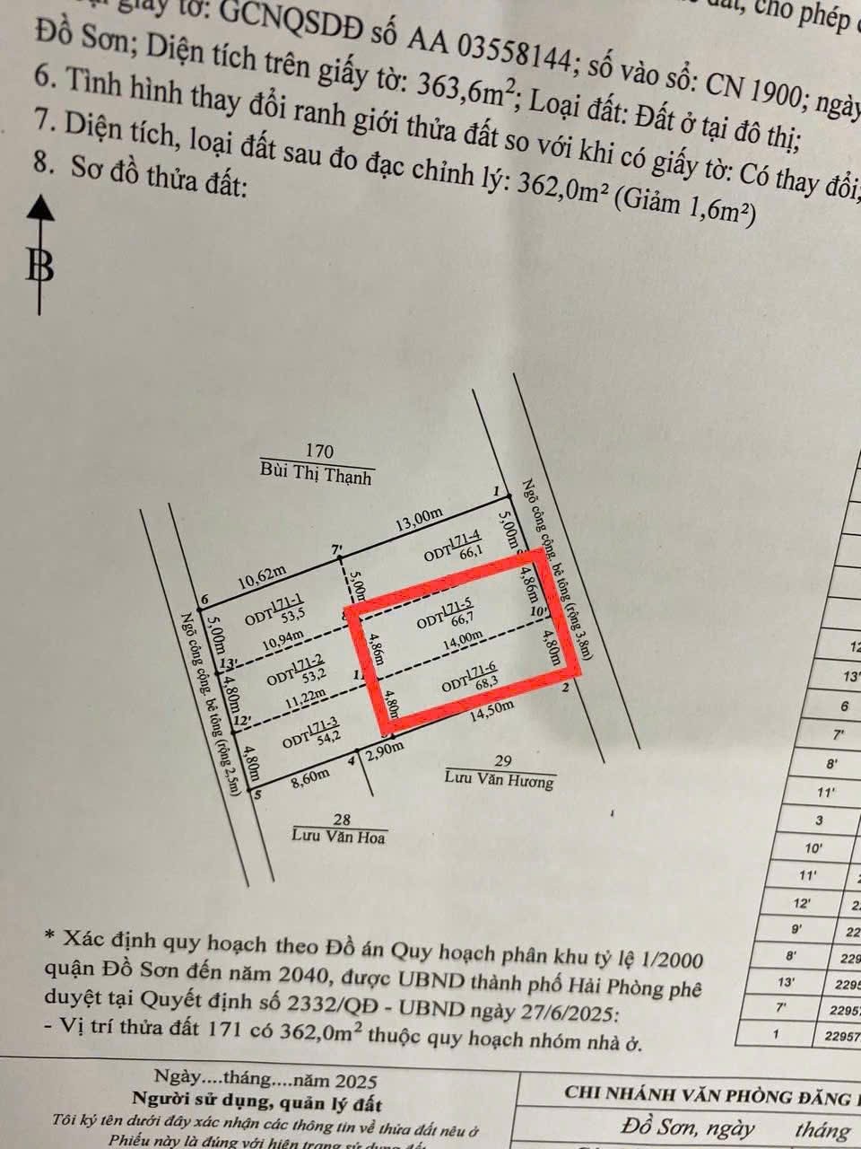  GIÁ F0 – PHÂN LÔ TRUNG NGHĨA, NGÕ 4M – SÁT TRỤC CHÍNH  ZALO 0567 222 555 