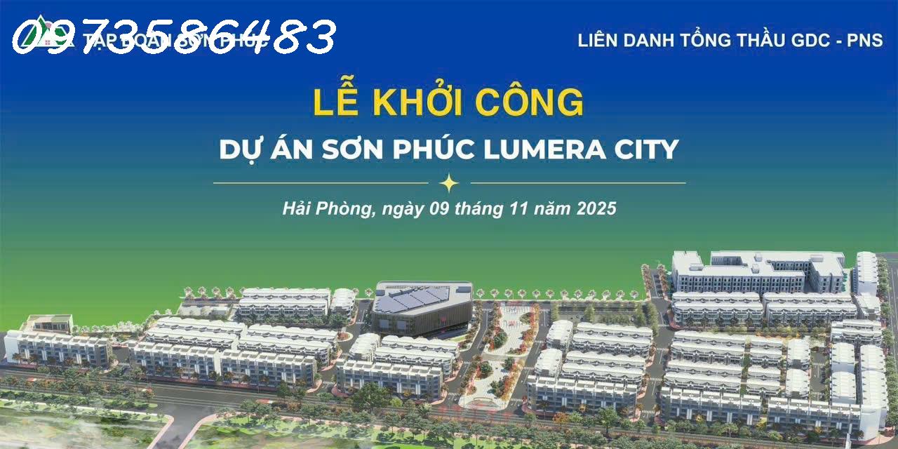  DỰ ÁN LUMERA CITY HẢI PHÒNG  0973586483 