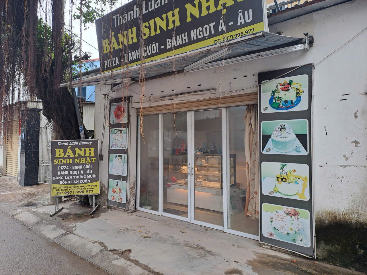  CHO THUÊ MẶT BẰNG CÓ VỊ TRÍ ĐẸP TẠI 221  ĐƯỜNG PHẠM HỒNG THÁI -  TP VINH 