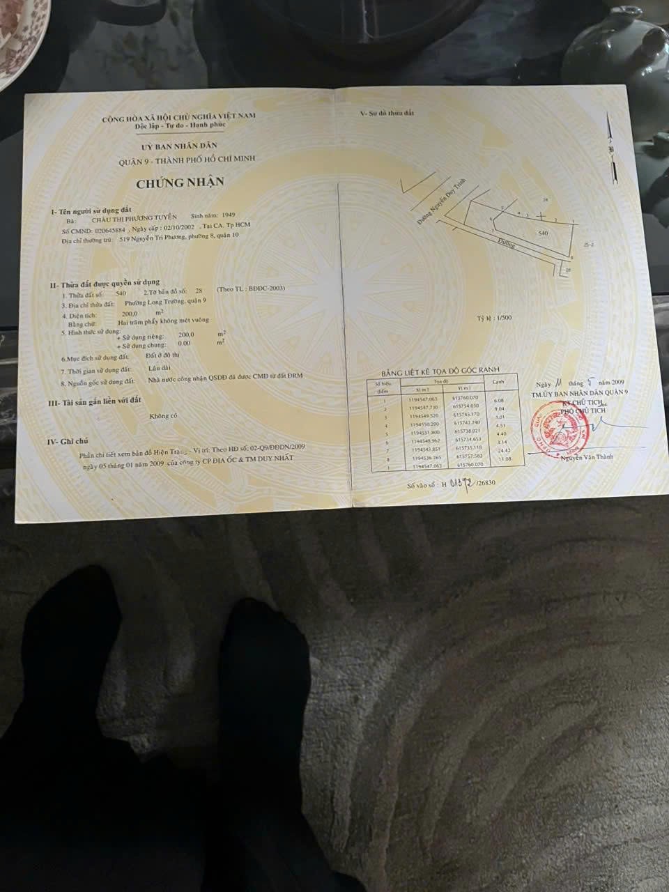  Vị Trí Đắc Địa - Mặt Tiền - Cần Bán Đất Tại Phường Long Trường, Quận 9, HCM 