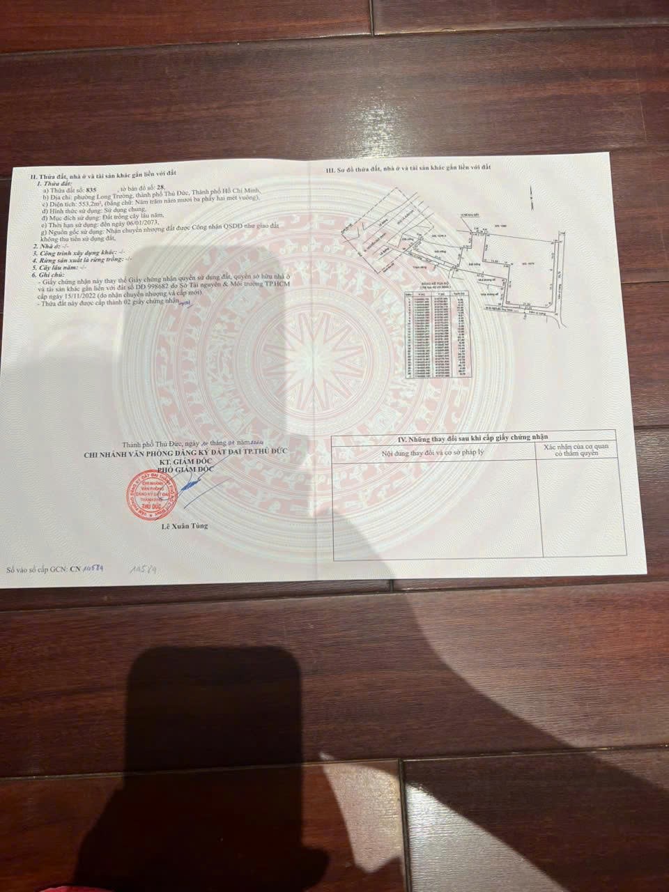  HOT HOT HOT - Chính Chủ Cần Bán Nhanh Lô Đất Tại Phường Long Trường, Thủ Đức, HCM 