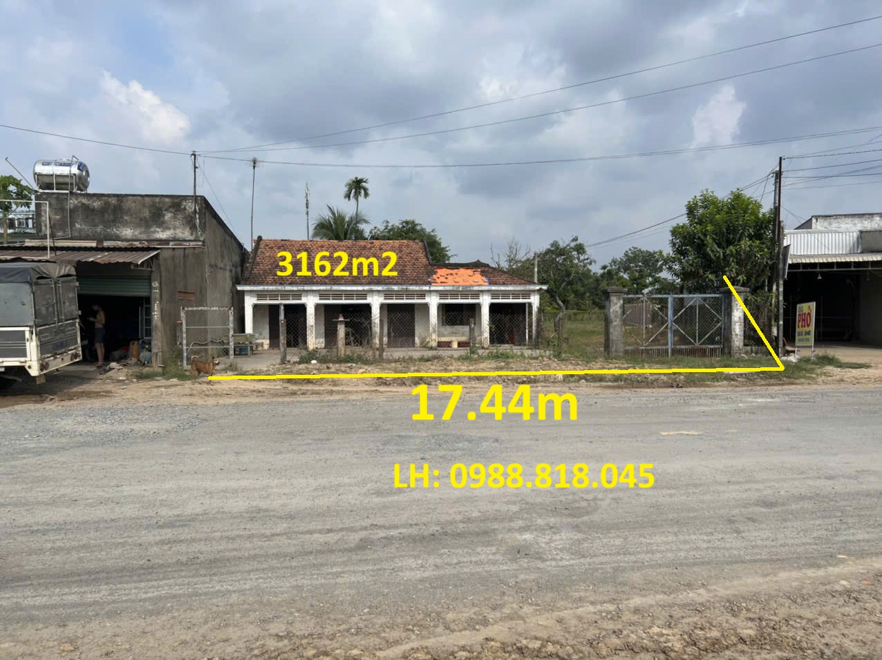  Thanh lý nhà mặt đường Sò Đo, thị trấn Hậu Nghĩa, huyện Đức Hòa, nay là xã Hậu Nghĩa tỉnh Long An 