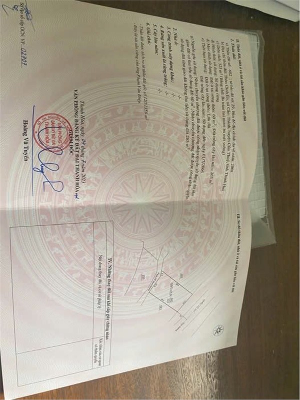  HOT HOT - CẦN BÁN LÔ ĐẤT VỊ TRÍ ĐẸP  TẠI Xã Cẩm Thành, Huyện Cẩm Thủy, Tỉnh Thanh Hóa. 