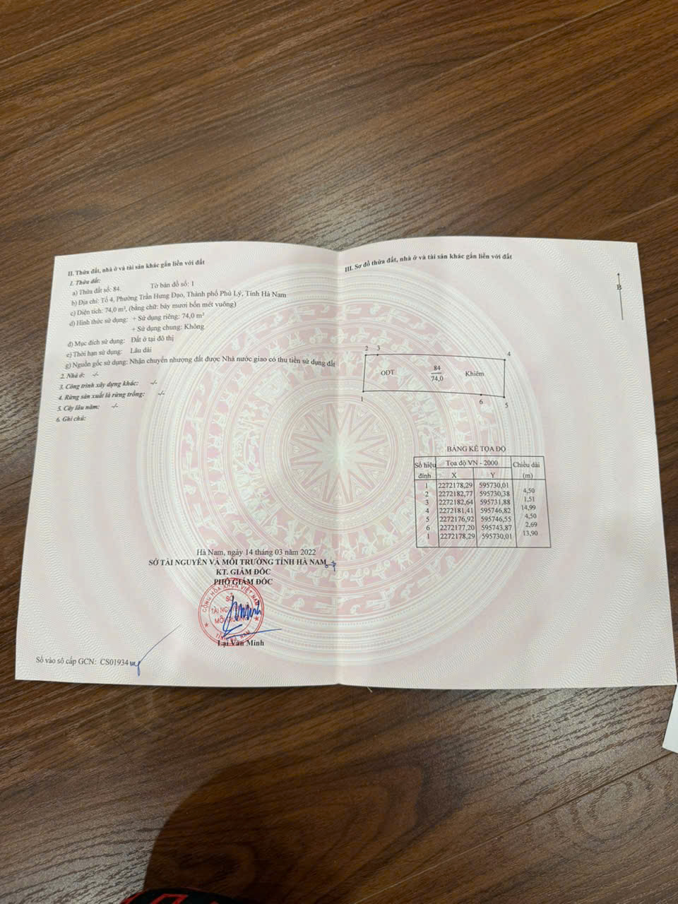  BÁN ĐẤT MẶT ĐƯỜNG LÊ CÔNG THANH – TP PHỦ LÝ, HÀ NAM CŨ 