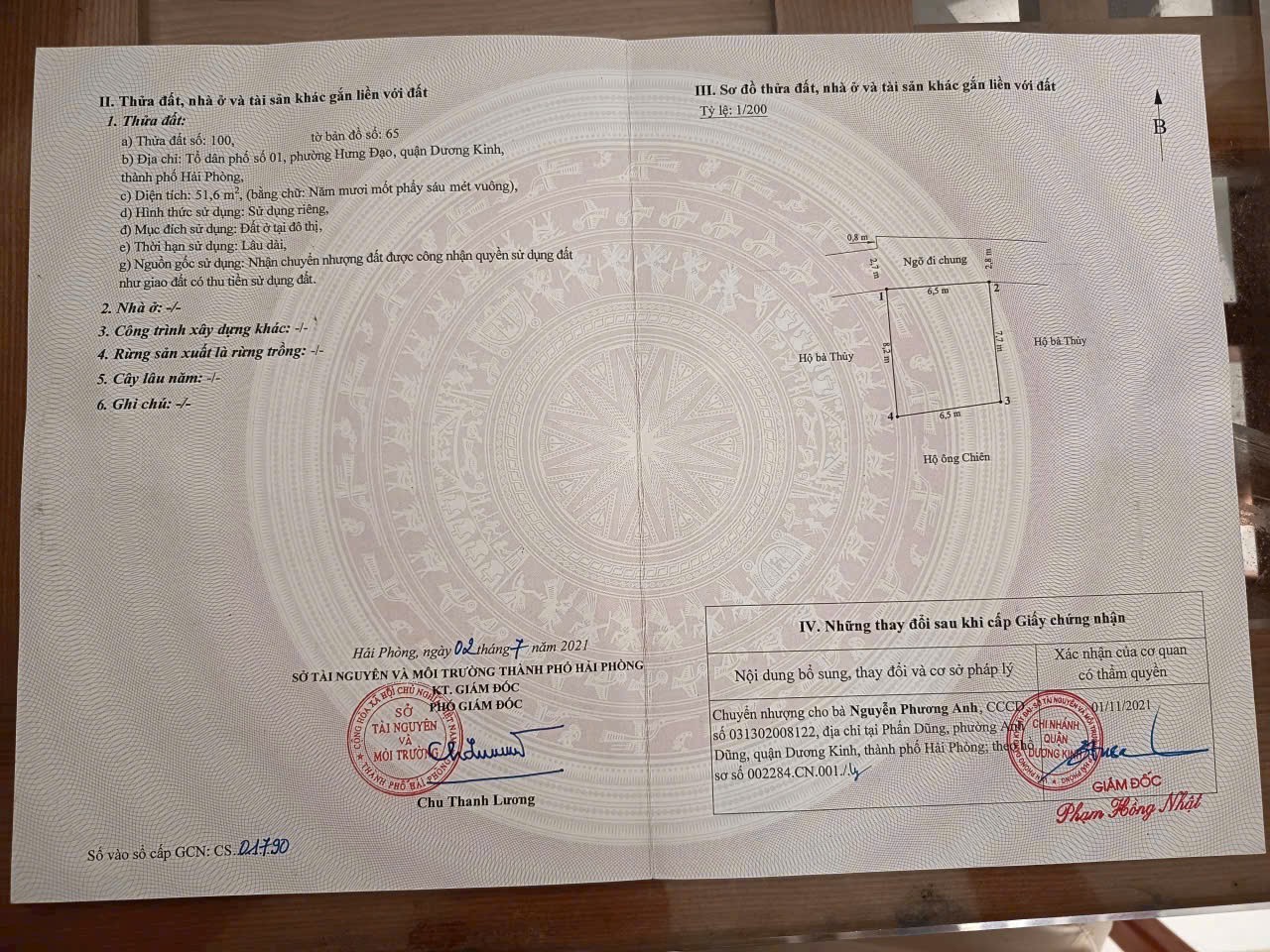  Lô đất mặt ngõ ô tô Mạc Đăng Doanh – Hưng Đạo, giá hiếm 8xx triệu!  ZALO 0567 222 555 