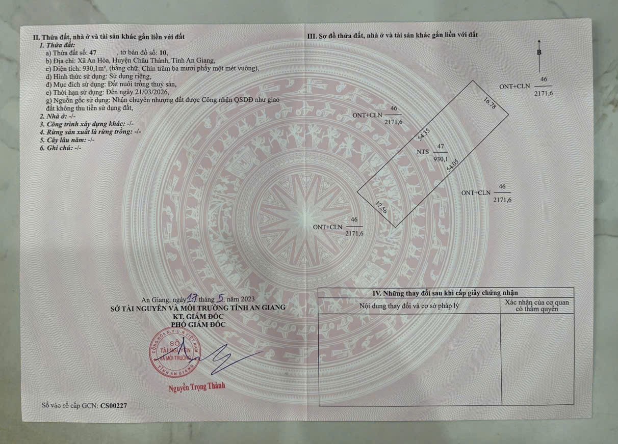  VỊ TRÍ ĐẮC ĐỊA - Chính Chủ Bán Nhà + Đất Vườn Mặt Tiền QL 91 Xã An Hòa, Châu Thành, An Giang 