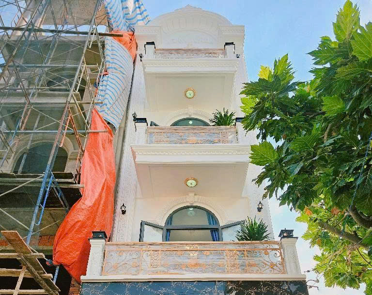  - NHÀ HẺM XE HƠI 6M KINH DOANH VƯỜN LÀI - TÂN PHÚ - 64M2 - (4x16) - VUÔNG A4 - 4 TẦNG  -  GIÁ 7.9 TỶ. 