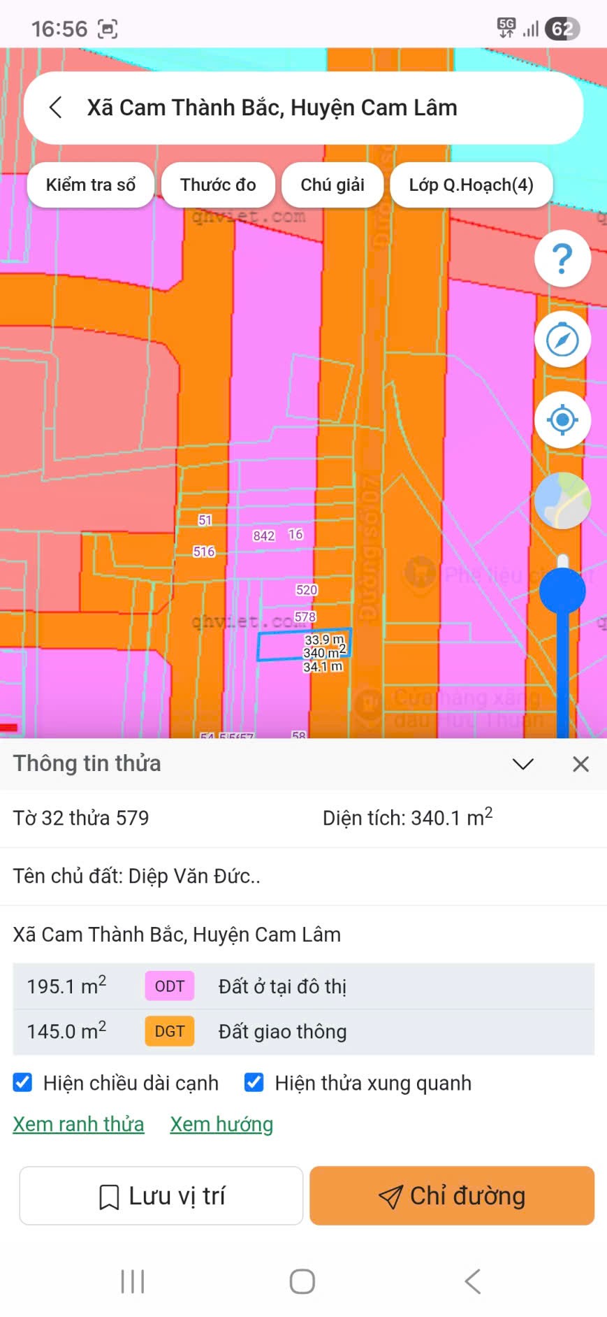  Đất Đẹp - Đầu Tư Sinh Lời - Bán Đất Xã Cam Thành Bắc, Cam Lâm, Khánh Hòa 