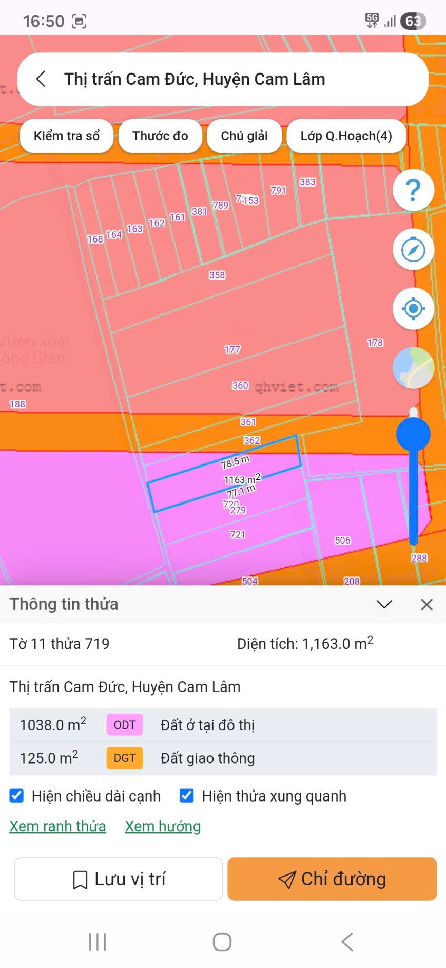  ĐẤT ĐẸP - ĐẦU TƯ SINH LỜI - Cần Bán Đất Thị Trấn Cam Đức, Cam Lâm, Khánh Hòa 