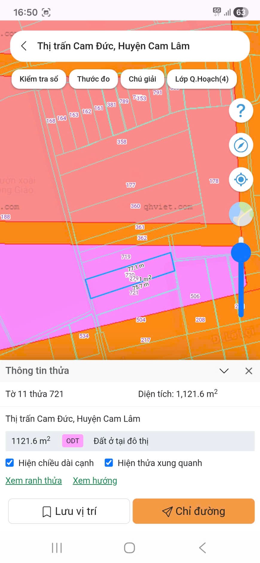  SỞ HỮU NGAY LÔ ĐẤT THỔ CƯ Thị Trấn Cam Đức, Cam Lâm, Khánh Hòa 