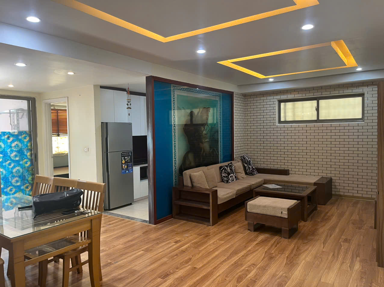  Cho thuê căn 2pn Full đồ đẹp tại 131 Trần Phú, toà Sông Đà, Văn Quán 