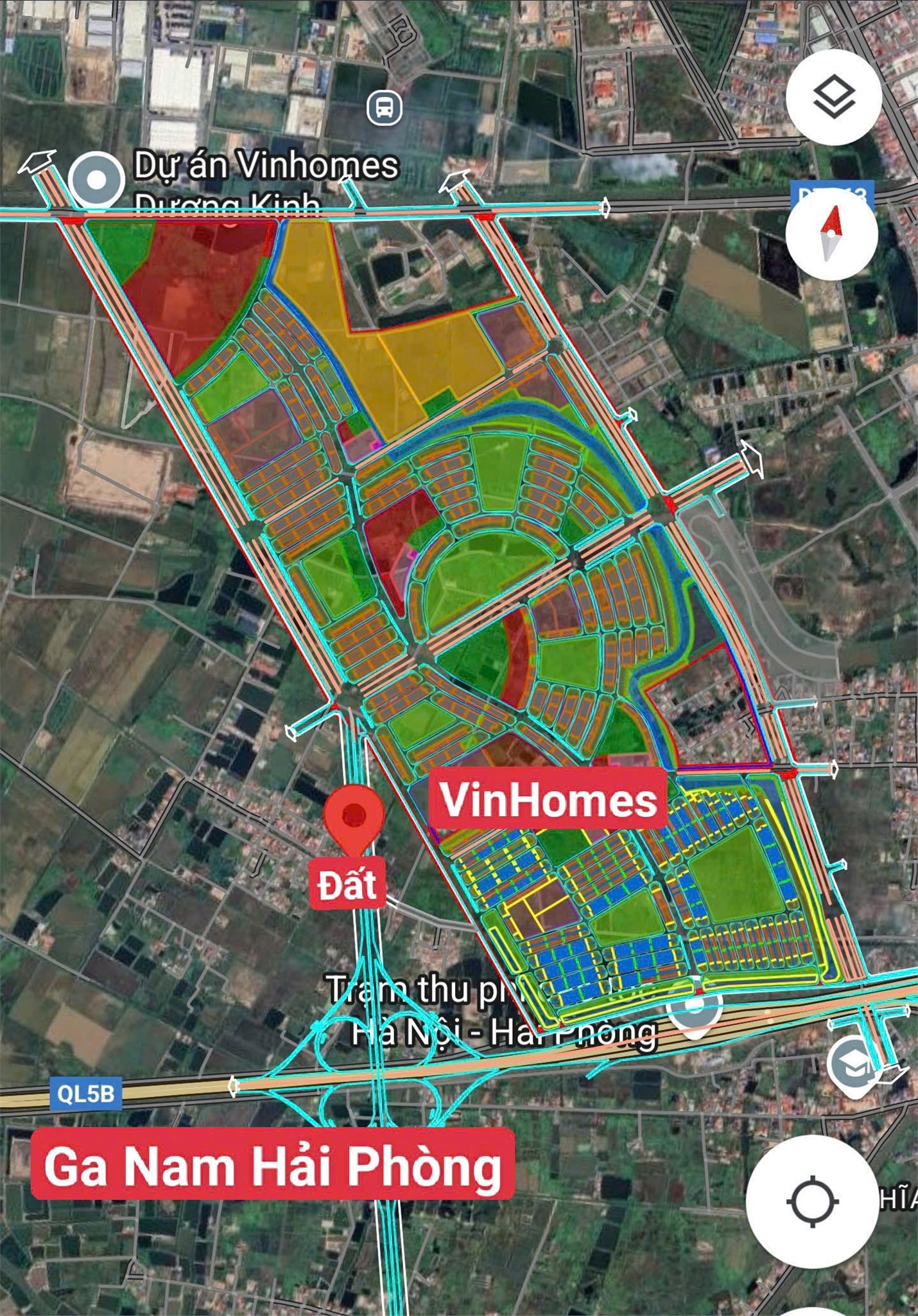  Lô góc 82m² sát Vinhomes Dương Kinh – GIÁ HIẾM chỉ hơn 3 TỶ  ZALO 0567 222 555 