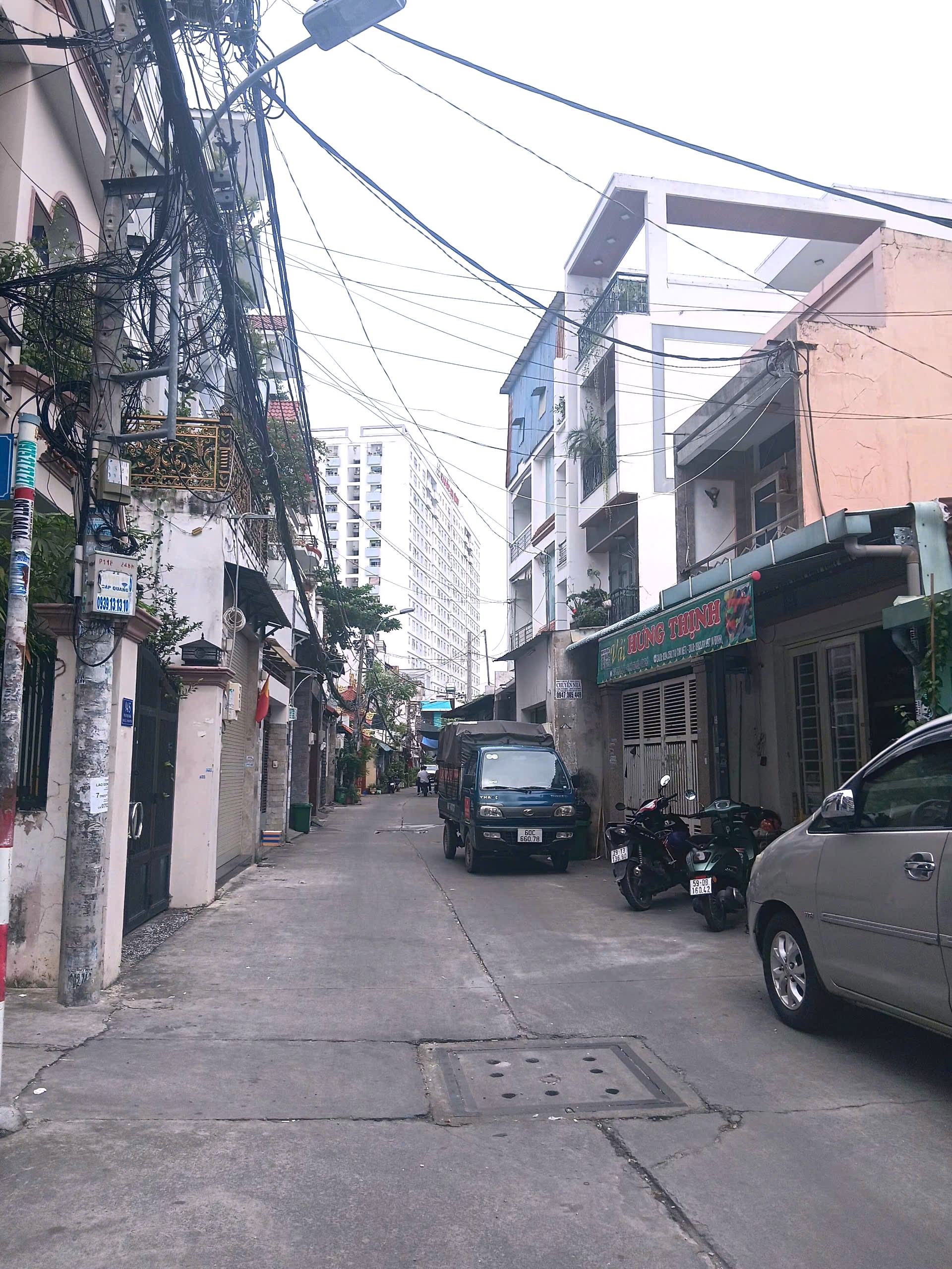  NỞ HẬU 7,3M – NHÀ 4 TẦNG 54M² – 2 MẶT HẺM – GẦN NGUYỄN SƠN – HẺM XE TẢI –  GIÁ 8 TỶ 