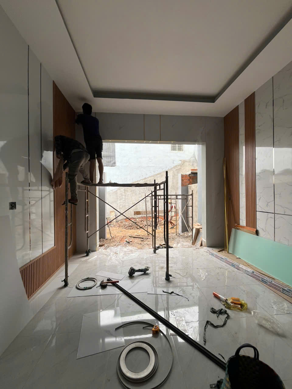  Bán nhà 2 Tầng P.Biên Hòa,SHR thổ cư,đường xe hơi,gần chợ cá Hóa An 