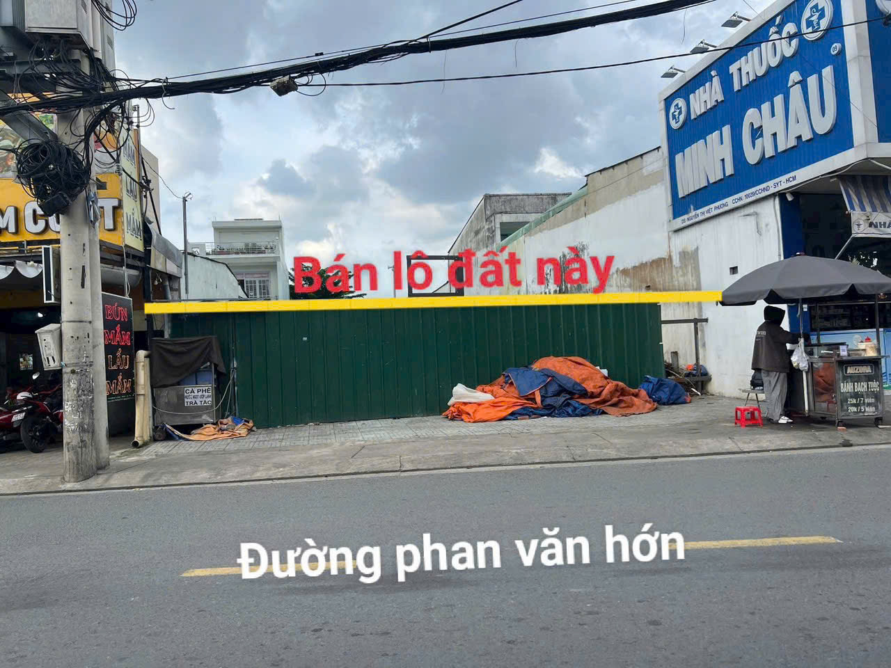  SIÊU PHẨM MẶT TIỀN PHAN VĂN HỚN – (10x50) FULL THỔ CHỈ 30 TỶ TL! 