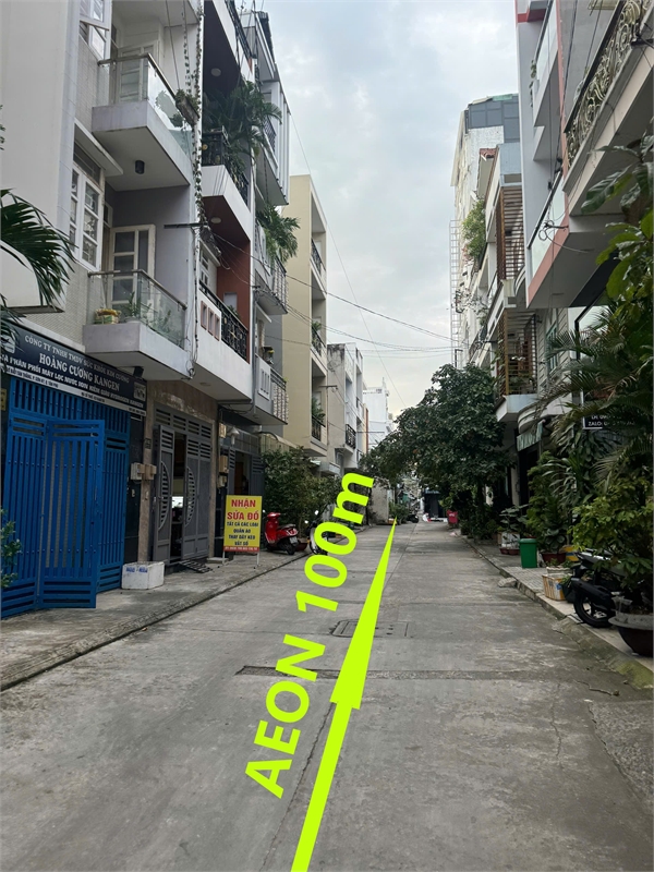  Bán nhà 125m2, Bờ Bao Tân Thắng, sát AEON Tân Phú – Giá chỉ 7.9 tỷ 