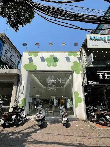 Cho thuê cửa hàng 274 Phố Thái Hà, Diện tích 110m2, mặt tiền 5,8m, vỉa hè 6m, Giá: 50 triệu/ tháng, có thương lượng 
