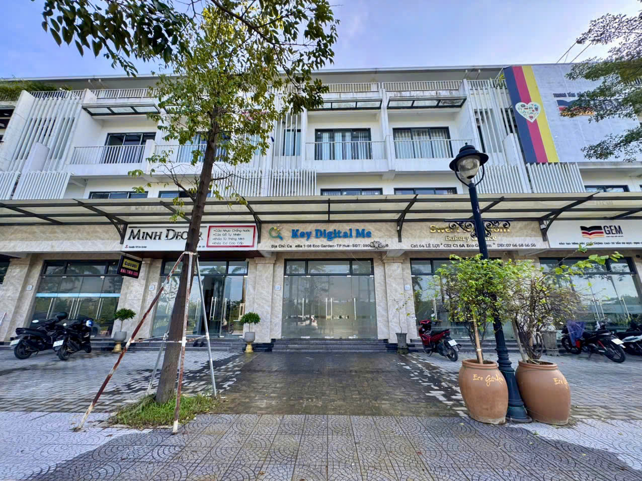  ???? CHO THUÊ SHOPHOUSE ECOGARDEN 4 TẦNG – HOÀN THIỆN CƠ BẢN – 13 TRIỆU/THÁNG 